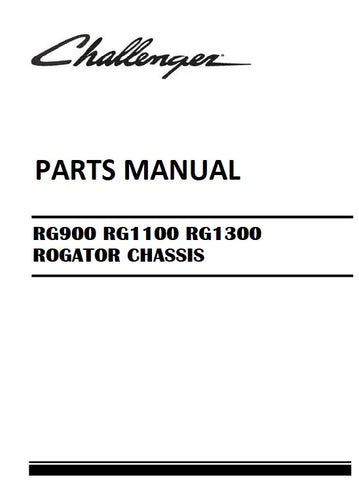 2012 - 2014 Download Challenger RG900 RG1100 RG1300 ROGATOR CHASSIS Parts Manual