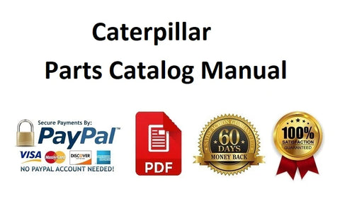 Caterpillar 115 (Prefix 4PL) Hammer Spare Parts Manual
