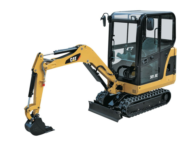 Caterpillar 301.6C (Prefix JBB) Mini HYD Excavator Service Repair Manual 