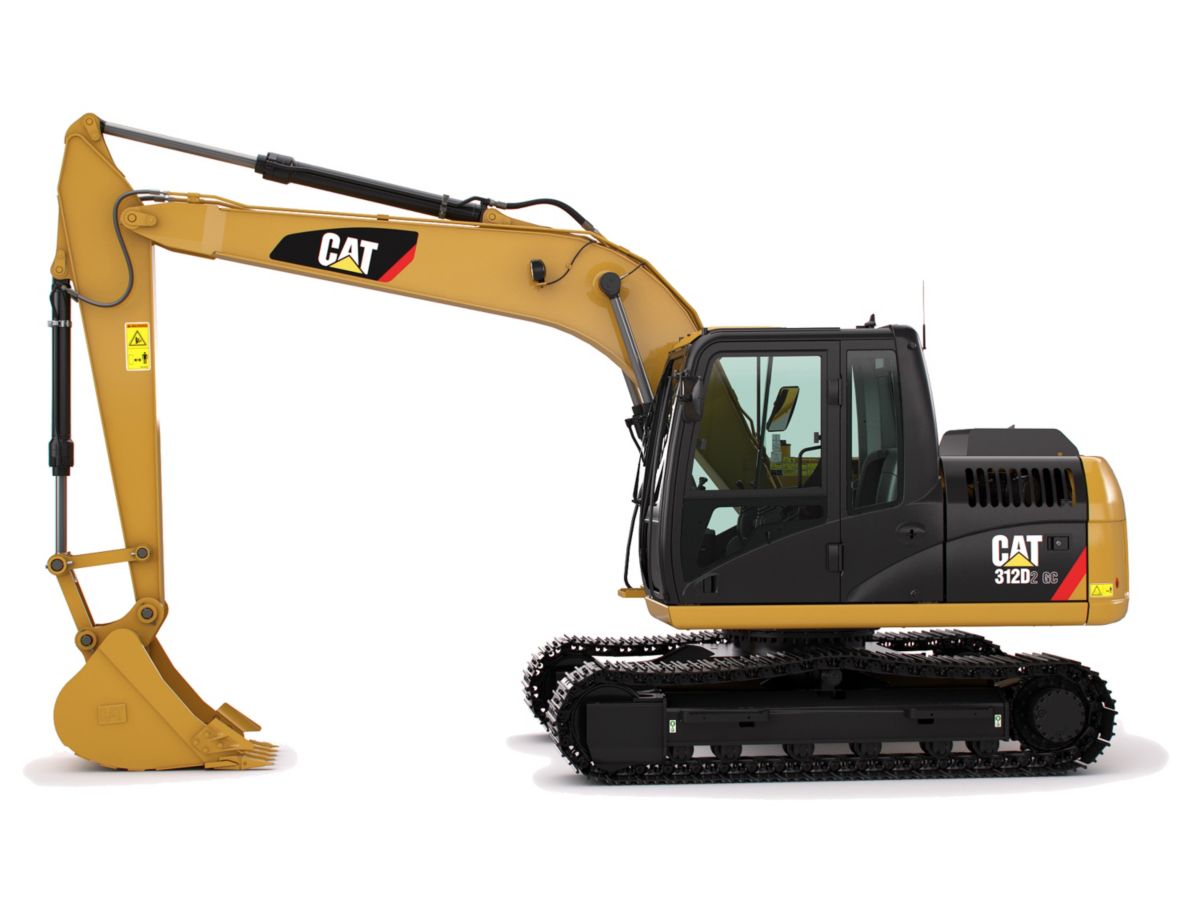 Caterpillar 312D2 (Prefix DGF) Excavator Service Repair Manual 