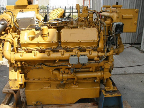 Caterpillar 3412 (Prefix BLJ) Reman Engine Parts List Manual 
