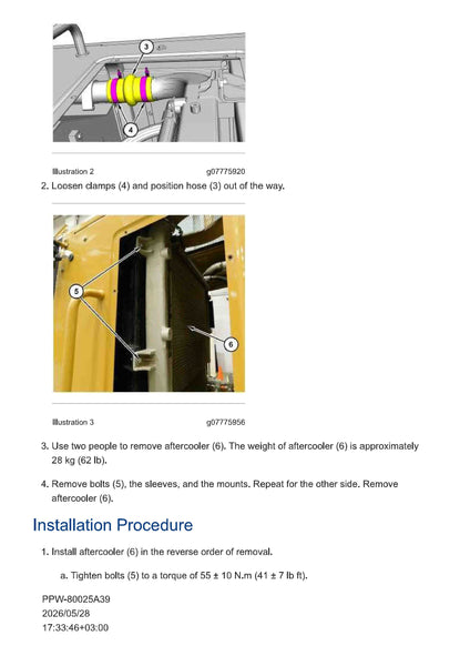 Caterpillar M320 Wheeled Excavator Service Manual PDF KE400001-UP