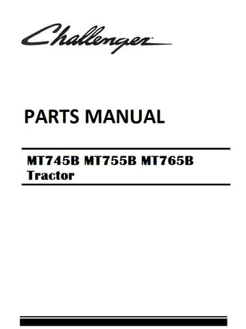 Download 2005 - 2008 Challenger MT745B MT755B MT765B Tractor Parts Manual