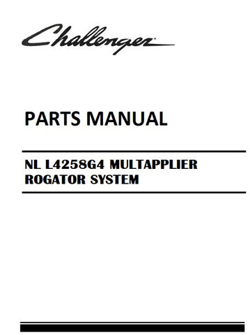 Download 2012 - 2017 Challenger NL L4258G4 MULTAPPLIER ROGATOR SYSTEM Parts Manual