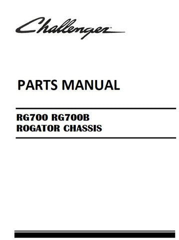 Download 2014 - 2020 Challenger RG700 RG700B ROGATOR CHASSIS Parts Manual