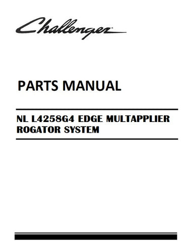 Download 2018 - 2020 Challenger NL L4258G4 EDGE MULTAPPLIER ROGATOR SYSTEM (EFF S/N..JXXX1001-LXXX9999) Parts Manual