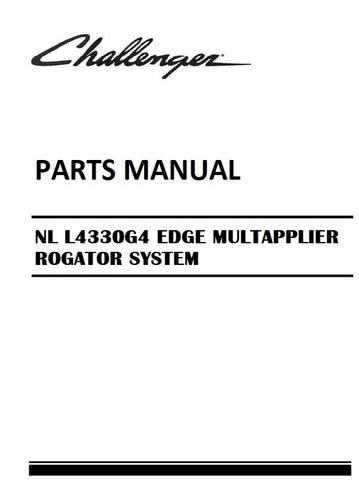 Download 2018 - 2020 Challenger NL L4330G4 EDGE MULTAPPLIER ROGATOR SYSTEM Parts Manual