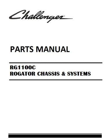 Download 2018 - 2020 Challenger RG1100C ROGATOR CHASSIS Parts Manual