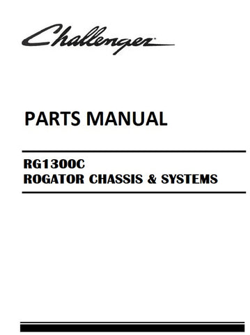 Download 2018 - 2020 Challenger RG1300C ROGATOR CHASSIS & SYSTEMS Parts Manual
