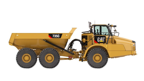 Download Cat Caterpillar 735C OEM Articulated Truck JE7 Service Repair Manual  