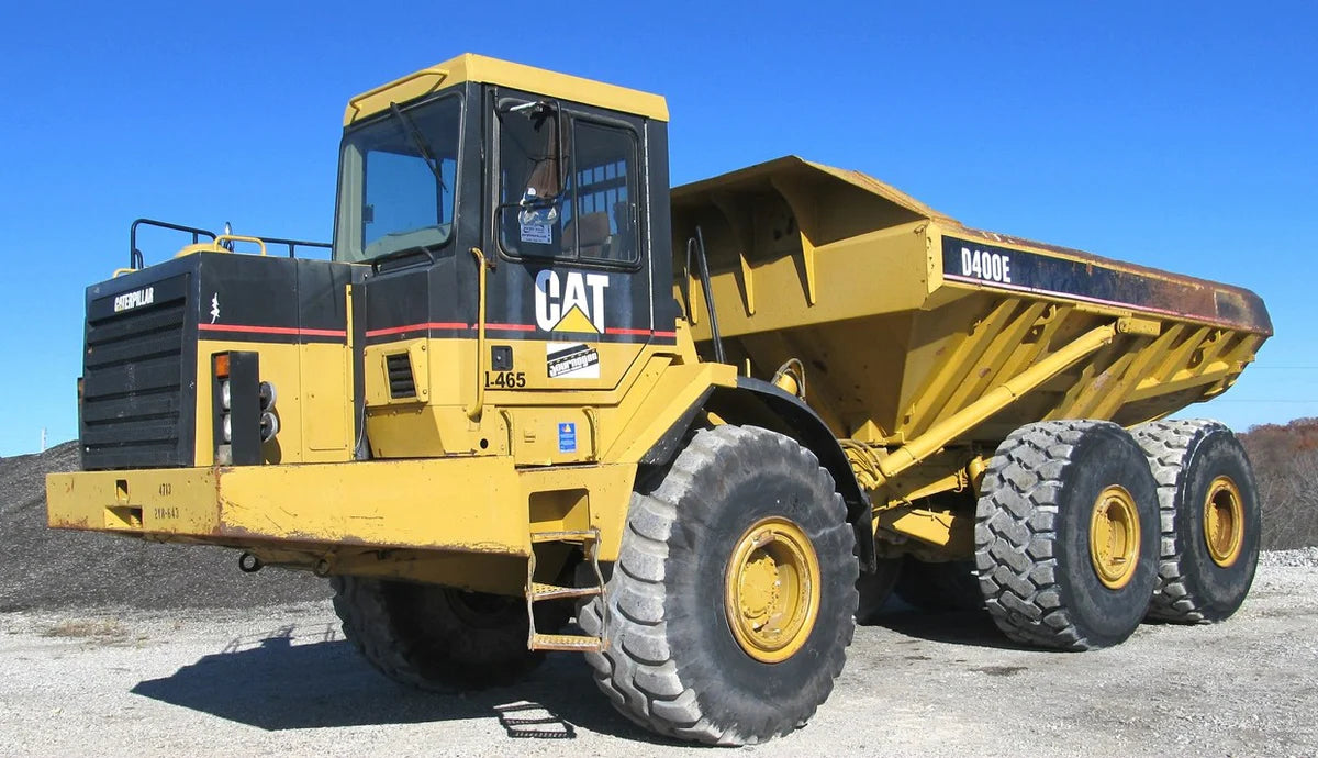 Download Cat Caterpillar D400E II Ejector Truck APF Service Repair Manual