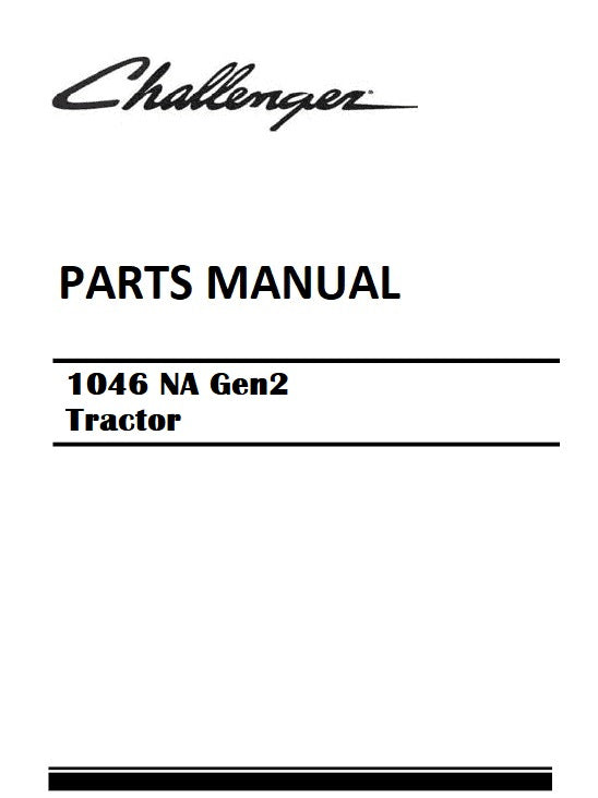 Download Challenger 1046 NA Gen2 Tractor Parts Manual