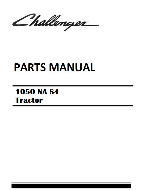 Download Challenger 1050 NA S4 Tractor Parts Manual