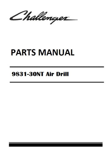 Download Challenger 9831-30NT Air Drill Parts Manual