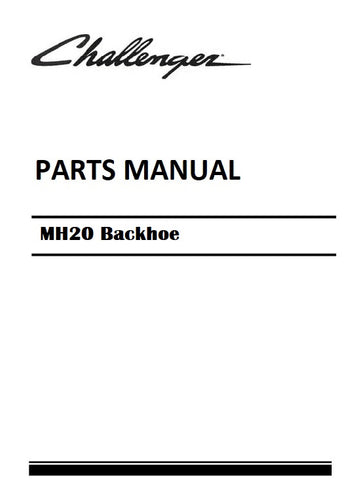 Download Challenger MH20 Backhoe Parts Manual