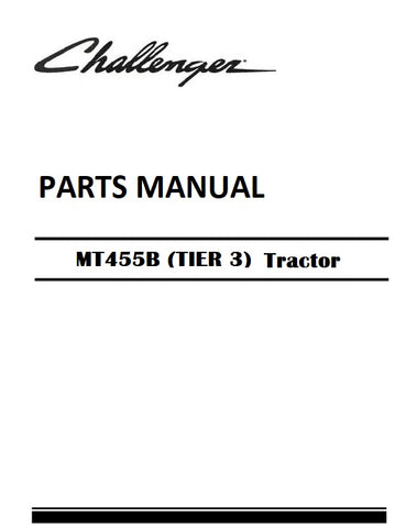 Download Challenger MT455B Tractor Parts Manual