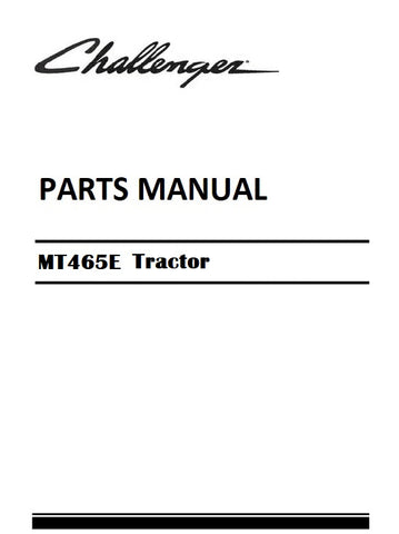 Download Challenger MT465E Tractor Parts Manual