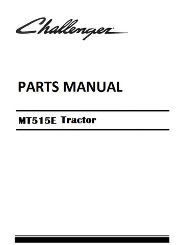 Download Challenger MT515E Tractor Parts Manual