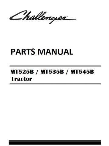 Download Challenger MT525B / MT535B / MT545B Tractor Parts Manual