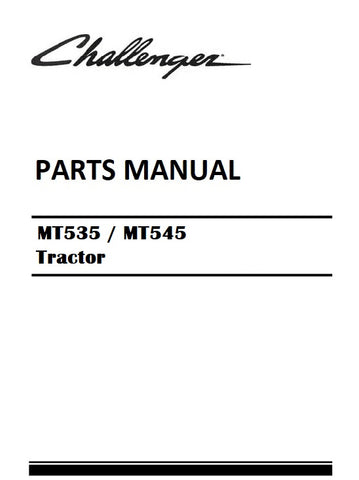 Download Challenger MT535 / MT545 Tractor Parts Manual