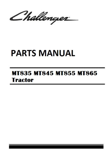 Download Challenger MT835 MT845 MT855 MT865 Tractor Parts Manual