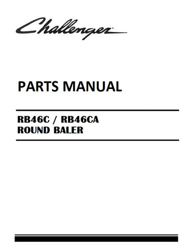 Download Challenger RB46C / RB46CA ROUND BALERS Parts Manual
