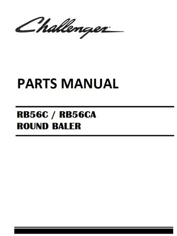 Download Challenger RB56C / RB56CA ROUND BALERS Parts Manual