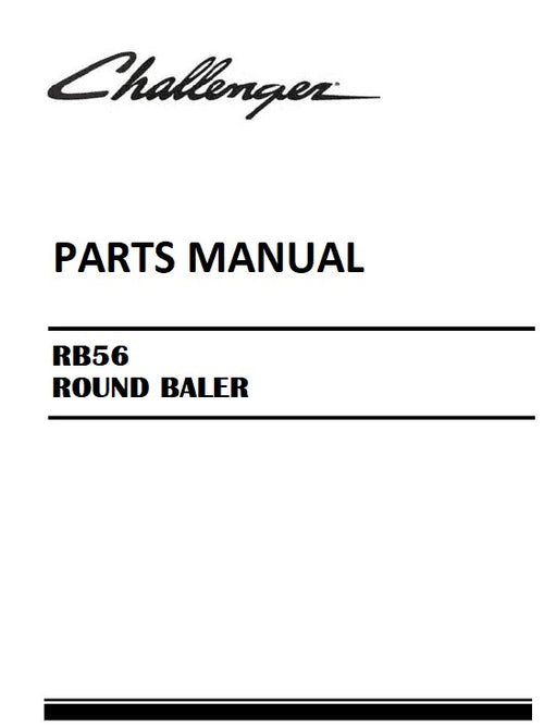 Download Challenger RB56 ROUND BALER Parts Manual