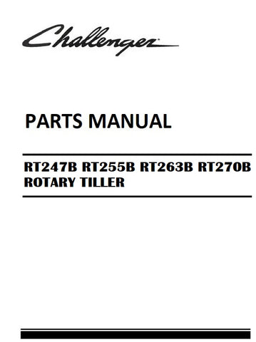 Download Challenger RT247B RT255B RT263B RT270B ROTARY TILLER Parts Manual