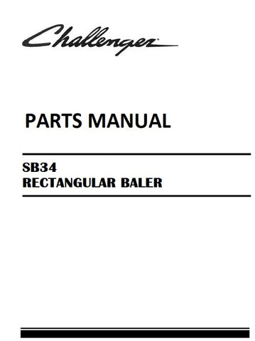 Download Challenger SB34 RECTANGULAR BALER Parts Manual