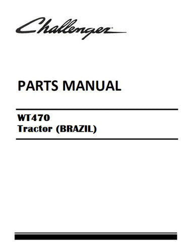 Download Challenger WT470 Tractor (BRAZIL) Parts Manual