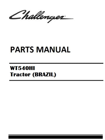 Download Challenger WT540HI Tractor (BRAZIL) Parts Manual