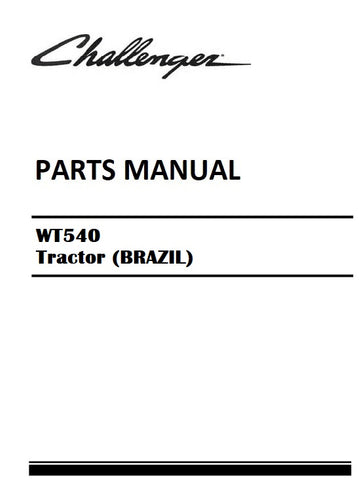 Download Challenger WT540 Tractor (BRAZIL) Parts Manual