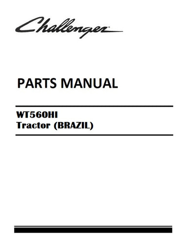 Download Challenger WT560HI Tractor (BRAZIL) Parts Manual