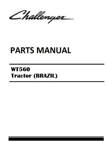 Download Challenger WT560 Tractor (BRAZIL) Parts Manual