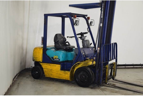 Download Komatsu FD20T-14 Forklift Service Repair Manual