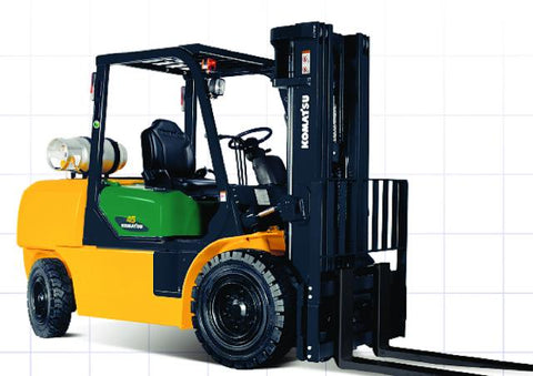 Download Komatsu FD45T2-8 Forklift Service Repair Manual