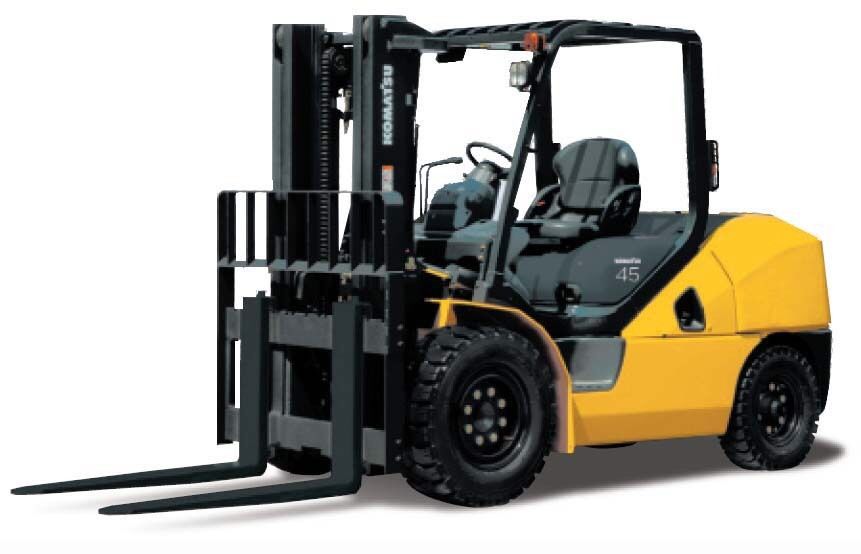 Download Komatsu FD45TU-10 Forklift Service Repair Manual