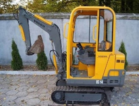 Download Volvo EC14 Compact Excavator Parts Manual