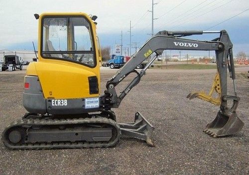 Download Volvo ECR38 Compact Excavator Service Repair Manual