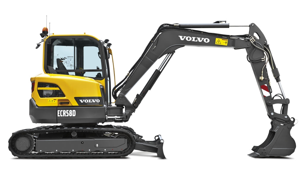 Download Volvo ECR58D Compact Excavator Parts Manual