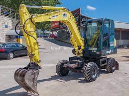 Download Yanmar B55W-1, B55W-2 Wheeled Excavator Service Repair Manual