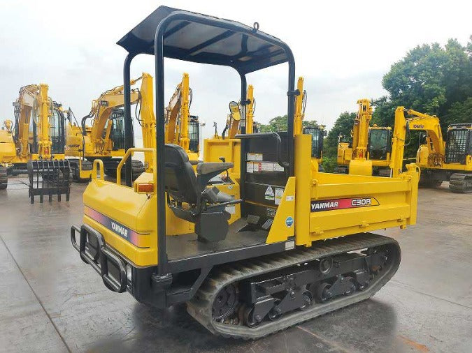 Download Yanmar C12R, C30R C50R (IT) Excavator Operation and Maintenance Manual