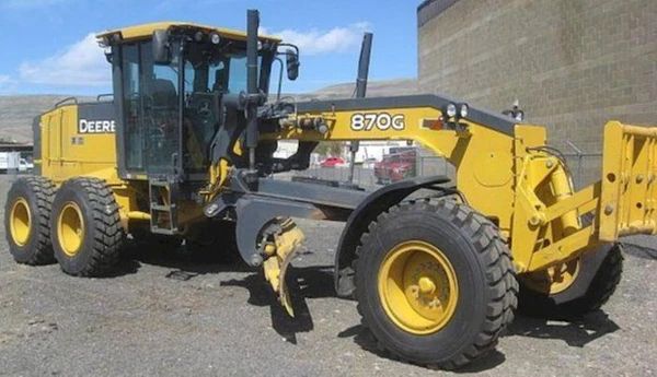 John Deere 870G, 870GP, 872G and 872GP Motor Grader (SN. from C680878, D680878) Service Repair Manual (TM14255X19)