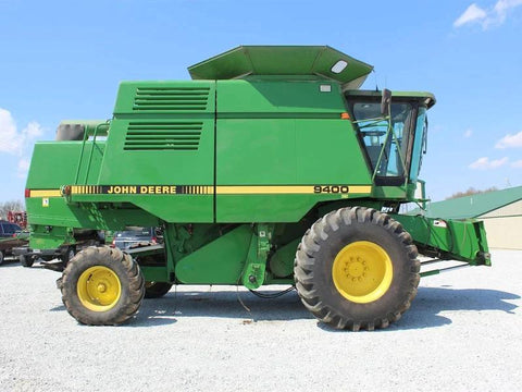 John Deere 9400, 9500, 9501, 9600, SideHill 9500 and 9600 Combine Diagnostic Manual (TM1402)