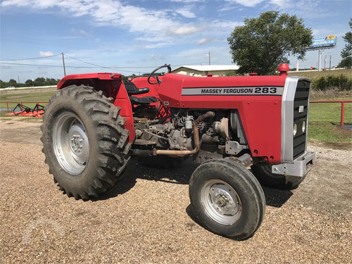 Massey Ferguson 283 Tractor Parts Catalog Manual