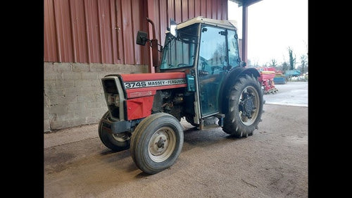 Massey Ferguson MF 374 SQ CAB Tractor Parts Catalog Manual