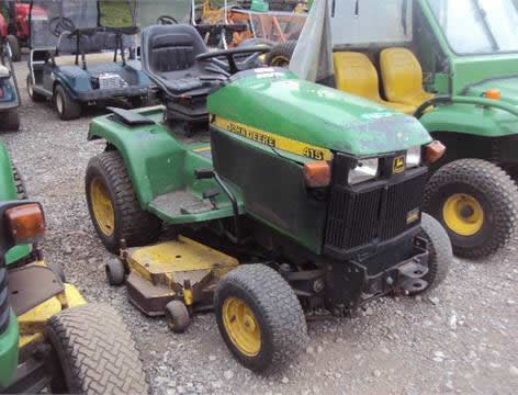 PC2503 - John Deere 415 Lawn and Garden Tractor Parts Manual