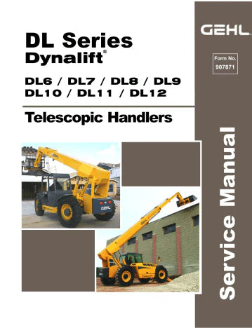 PDF - Gehl DL Series Dynalift DL6, DL7, DL8, DL9, DL10, DL11, DL 12 Telescopic Handler Service Manual