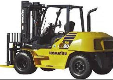 PDF Komatsu FH80-2 Forklift Trucks Parts manual S/N 51001-UP